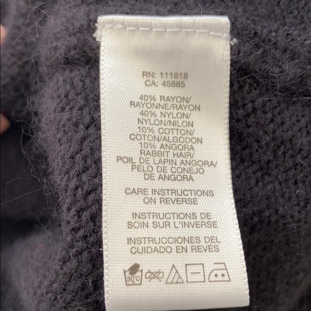 ‘MICHAEL KORS’ Black Short Sleeve Turtleneck - Picture 7 of 7